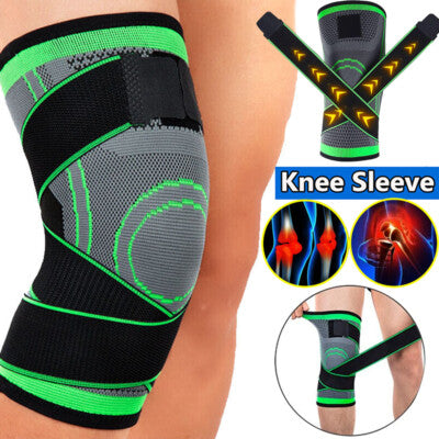 🦵 Rodilleras de Compresión 3D con Correas Ajustables (1 Par)