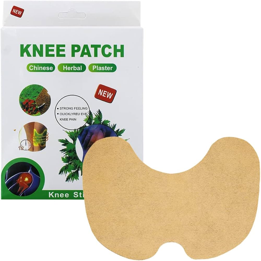 Parches Herbales para Alivio del Dolor de Rodilla – Caja x10 unidades