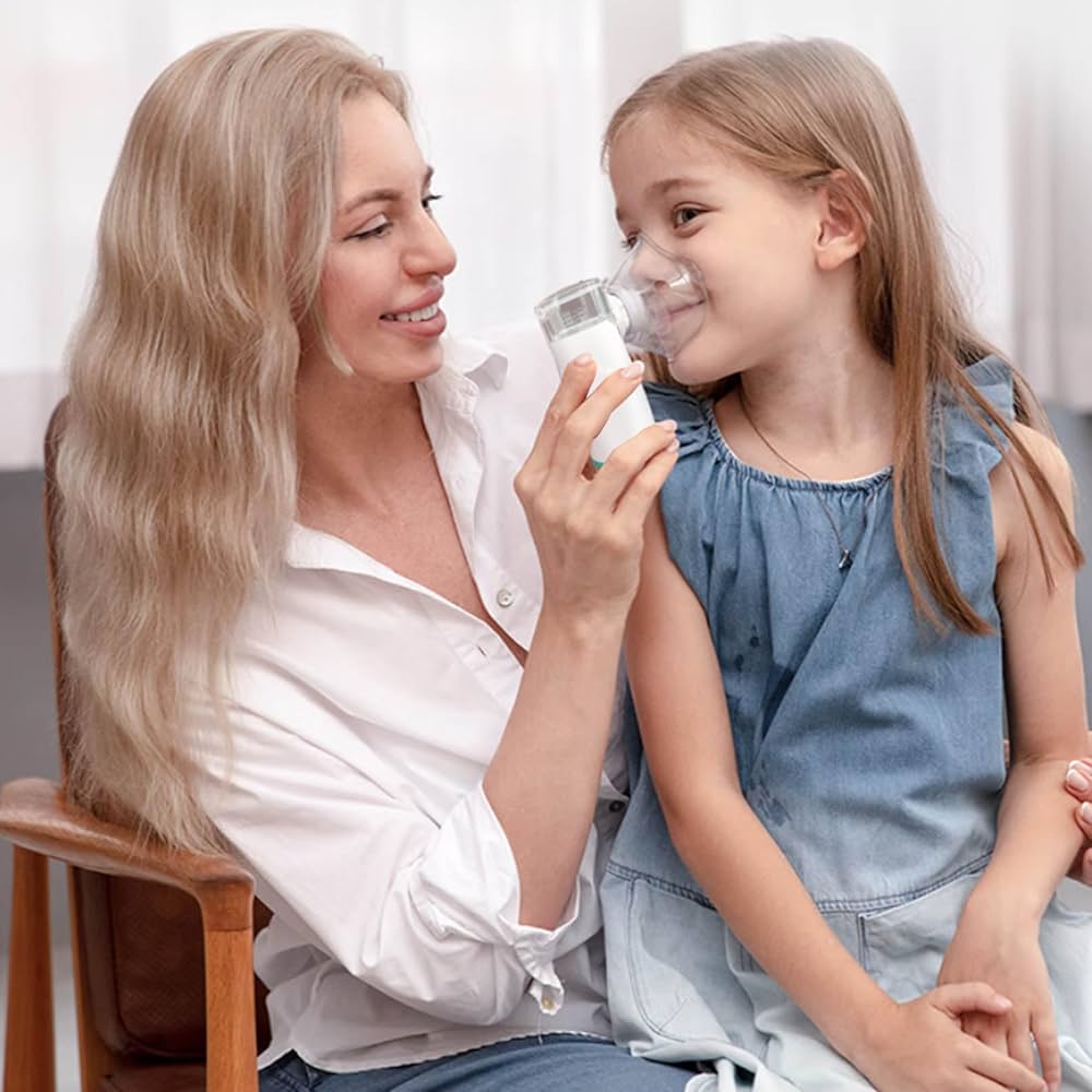 Nebulizador portátil para Bebé, Niños y Adultos