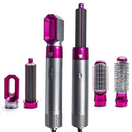 ✨ Cepillo 5 en 1  -  Resultados como de salón, sin salir de casa.